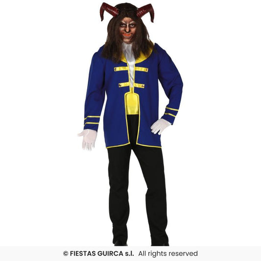 Monstrous Enchanted Prince Adults Fairytale Book Day Fancy Dress Costume