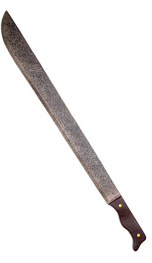 Movie Prop PU Foam Deluxe Machette 77cm Halloween Fancy Dress Weapon Knife