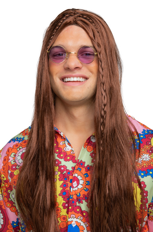 Hippie Specs Hippy Glasses Adults 60s 70s Fancy Dress Party Prop Circle Sunglasses