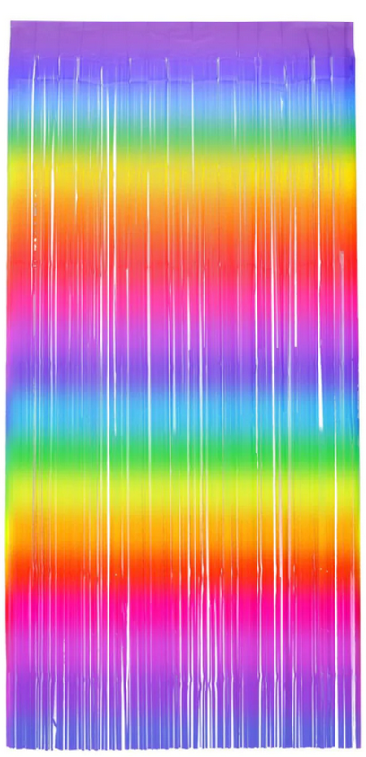 Door Curtain Shimmer Matt Hen Baby Shower Party Decoration Fringe Pride Tinsel