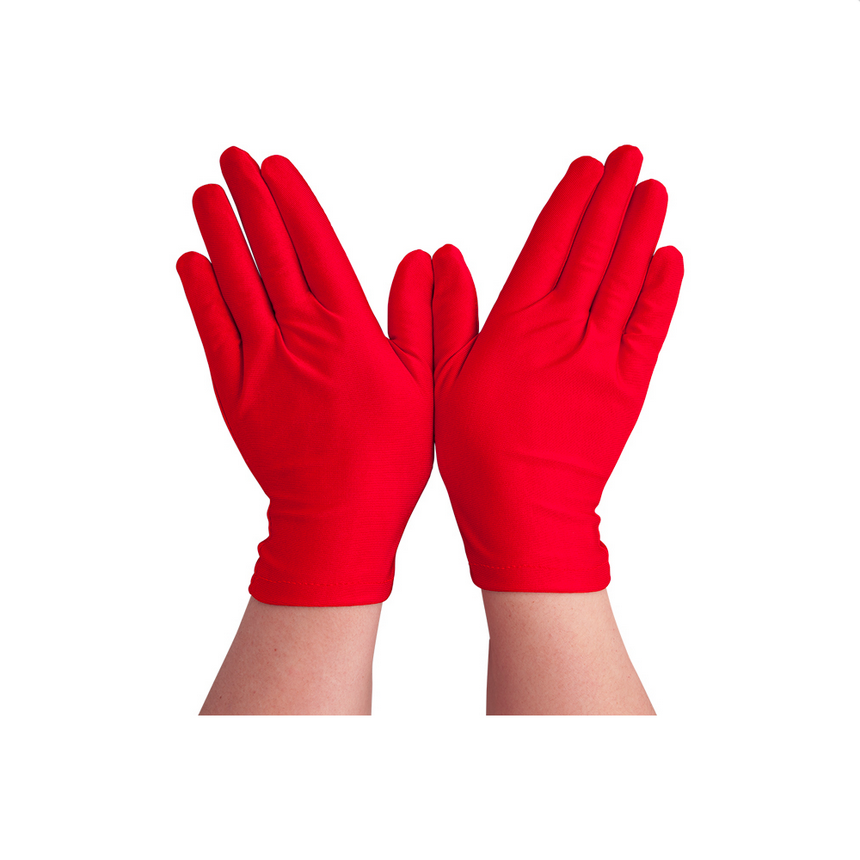 Short Ladies Gloves Showtime Flapper Burlesque Theatre Fancy Dress Gloves
