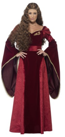 Medieval Queen Deluxe Costume