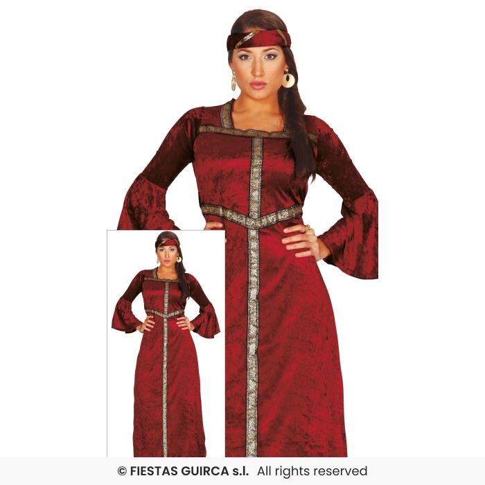 Renaissance Princess Lady Tudor Maiden Costume Ladies Fancy Dress Outfit UK 10-18