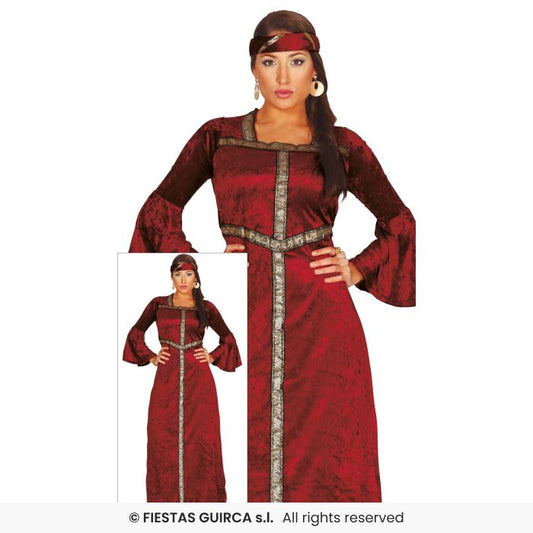 Renaissance Princess Lady Tudor Maiden Costume Ladies Fancy Dress Outfit UK 10-18