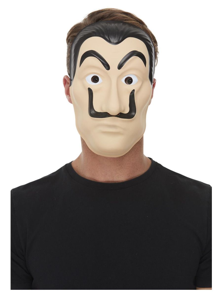 Surreal Artist/Bank Robber Mask, Beige