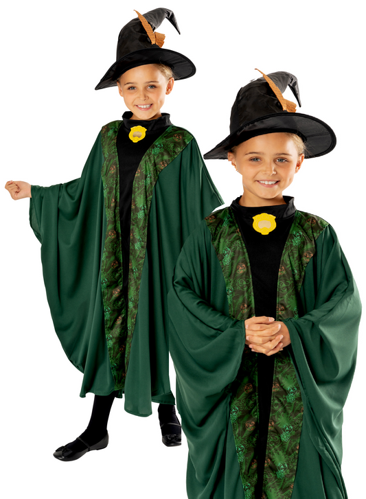Professor McGonagall Robe Harry Potter Robe Girls Fancy Dress World Book Day Costume