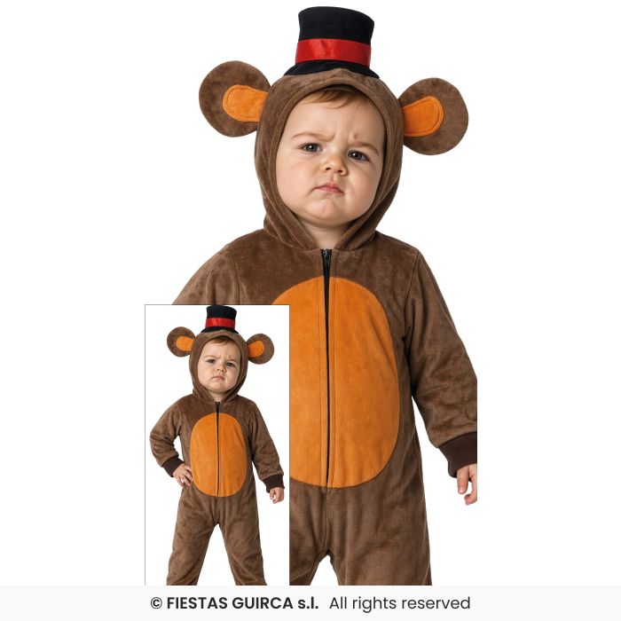 Little Robot Bear Toddlers Book Day Fancy Dress Costume Kids Age 1-3