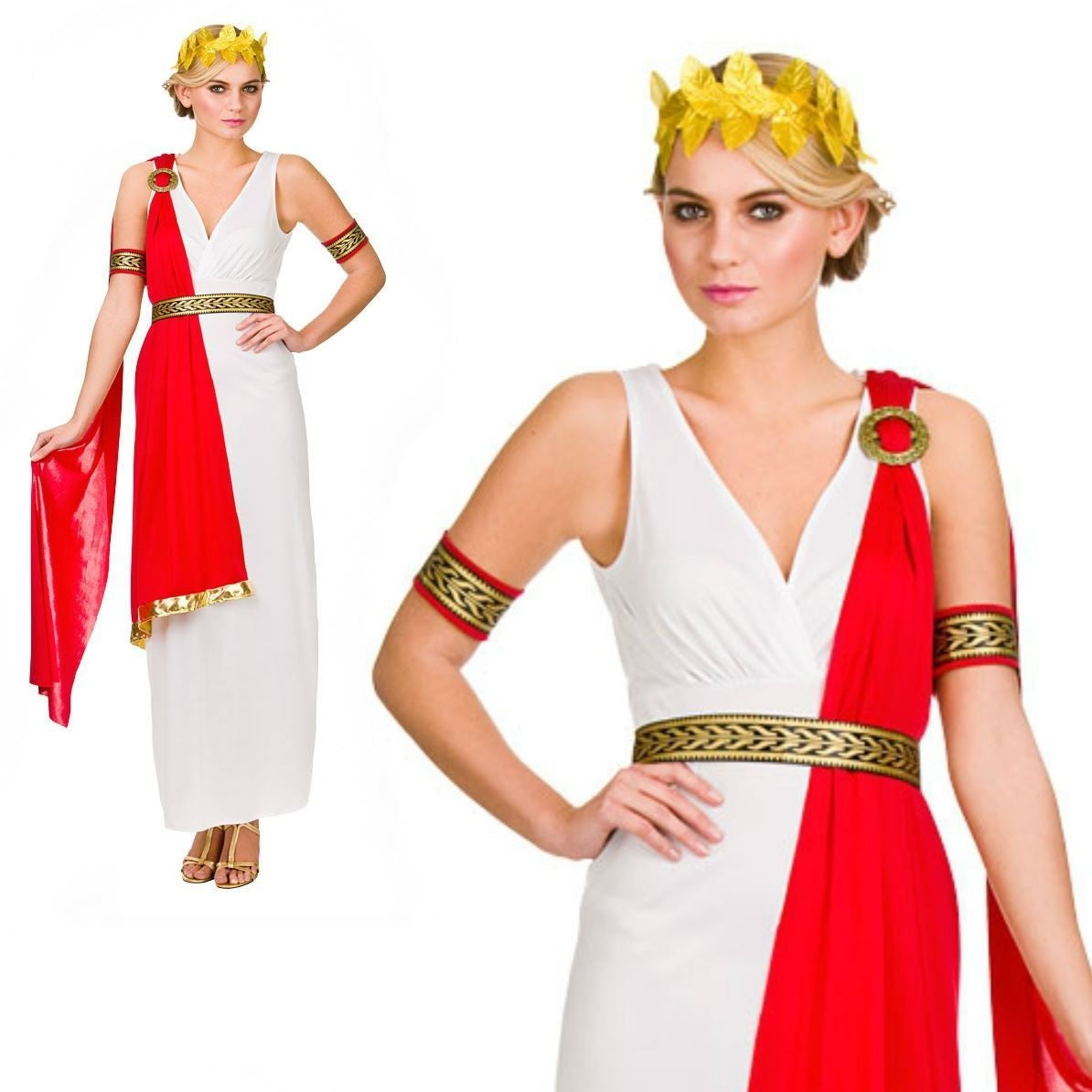 Glamorous Roman Lady Costume