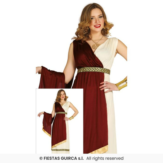 Roman Woman Dress Greek God Ladies Toga Party Fancy Dress Costume UK 8-18