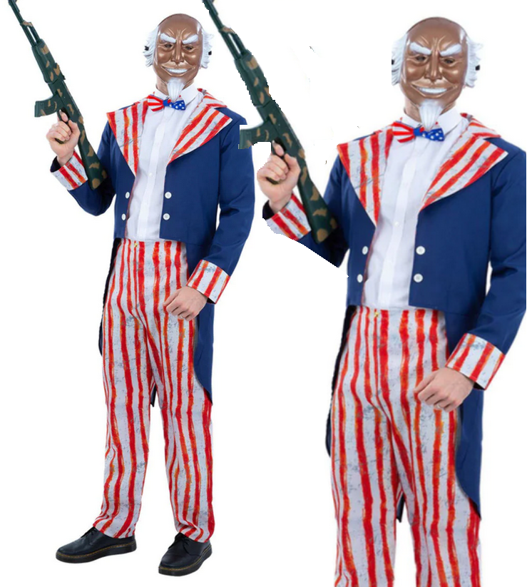 Uncle Sam Horror Patriot Costume