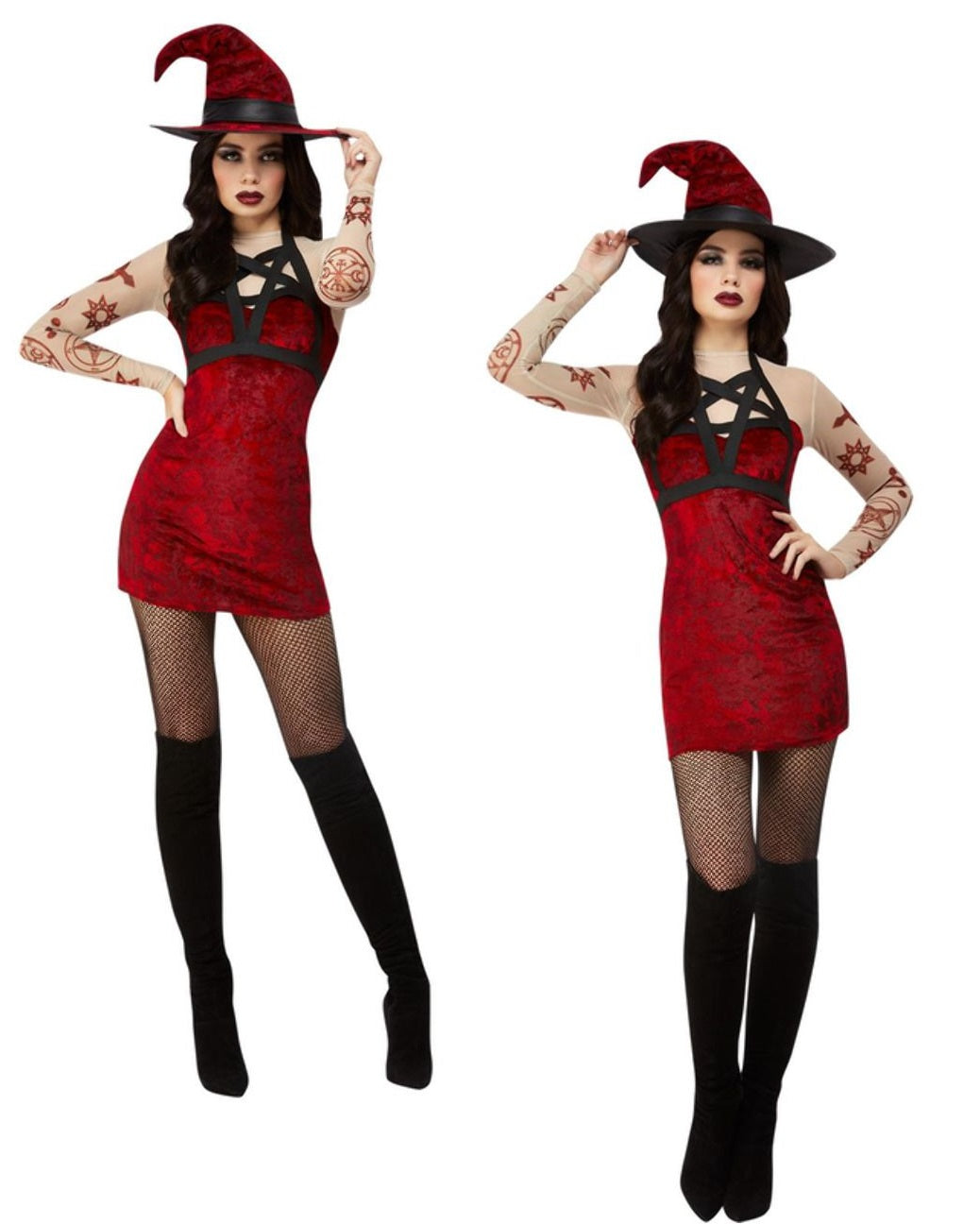 Fever Satanic Witch Costume