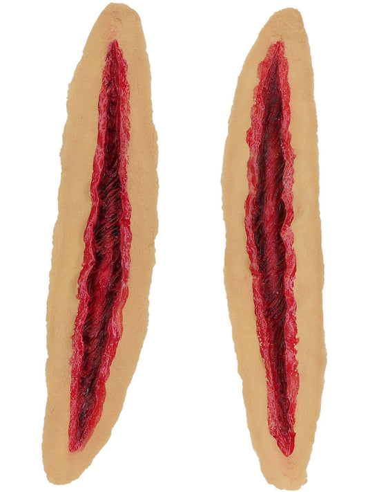 Smiffys Make-Up FX Open Wound FX Scar Halloween Fancy Dress Goary Wound