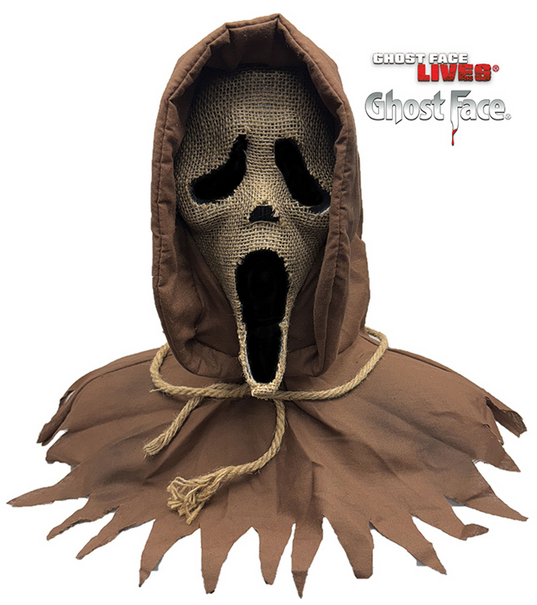 Scream Mask Official Ghostface Fun World Licensed Fancy Dress Halloween Mask