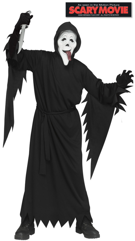 Wassup® Scary Movie® Costume Official Scream Funworld Fancy Dress Costume