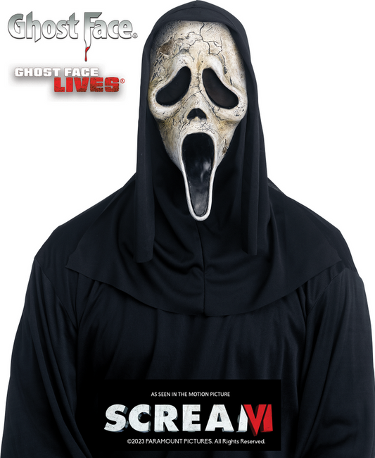 Scream Ghost Face Aged Mask (14+)