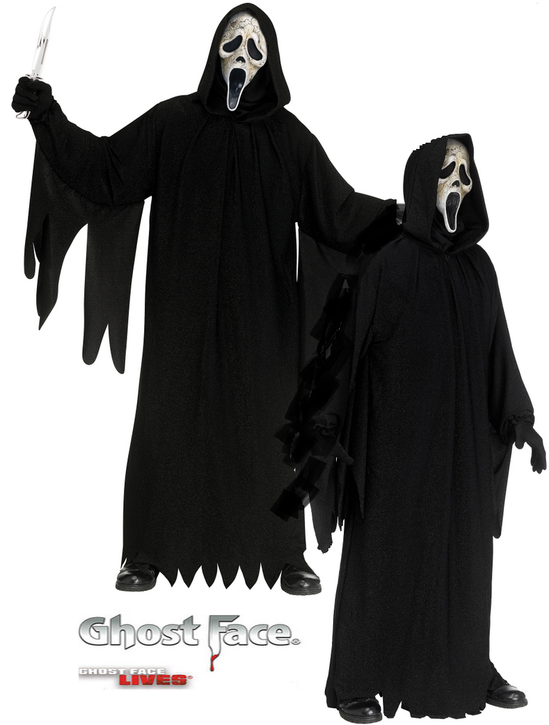 Ghost Face® Aged Deluxe Adult (One Size)