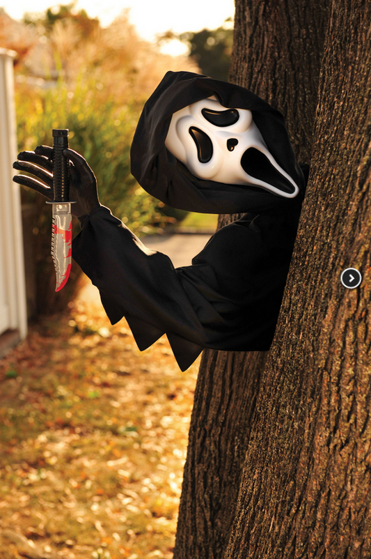 Ghost Face Stalker Halloween Party Decoration Fancy Dress Scream Fun World Prop