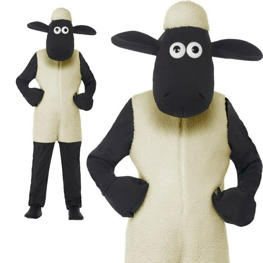 Child Shaun the Sheep Costume Boys Girls Book Day Fancy Dress Outfit
