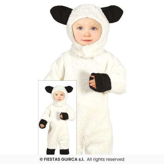 Sheep Costume Toddlers Nativity Play Christmas Lamb Fancy Dress Outfit Age 1-2