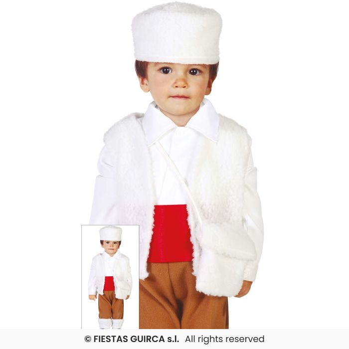 Shepherd Costume Nativity Play Toddlers Christmas Fancy Dress Outfit Age 1-2