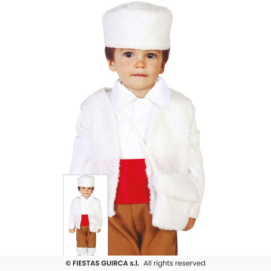 Shepherd Costume Nativity Play Toddlers Christmas Fancy Dress Outfit Age 1-2
