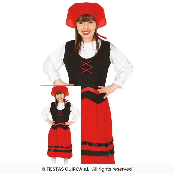 Innkeeper Shepherd Girls Nativity Play Christmas Fancy Dress Costume Age 3-12