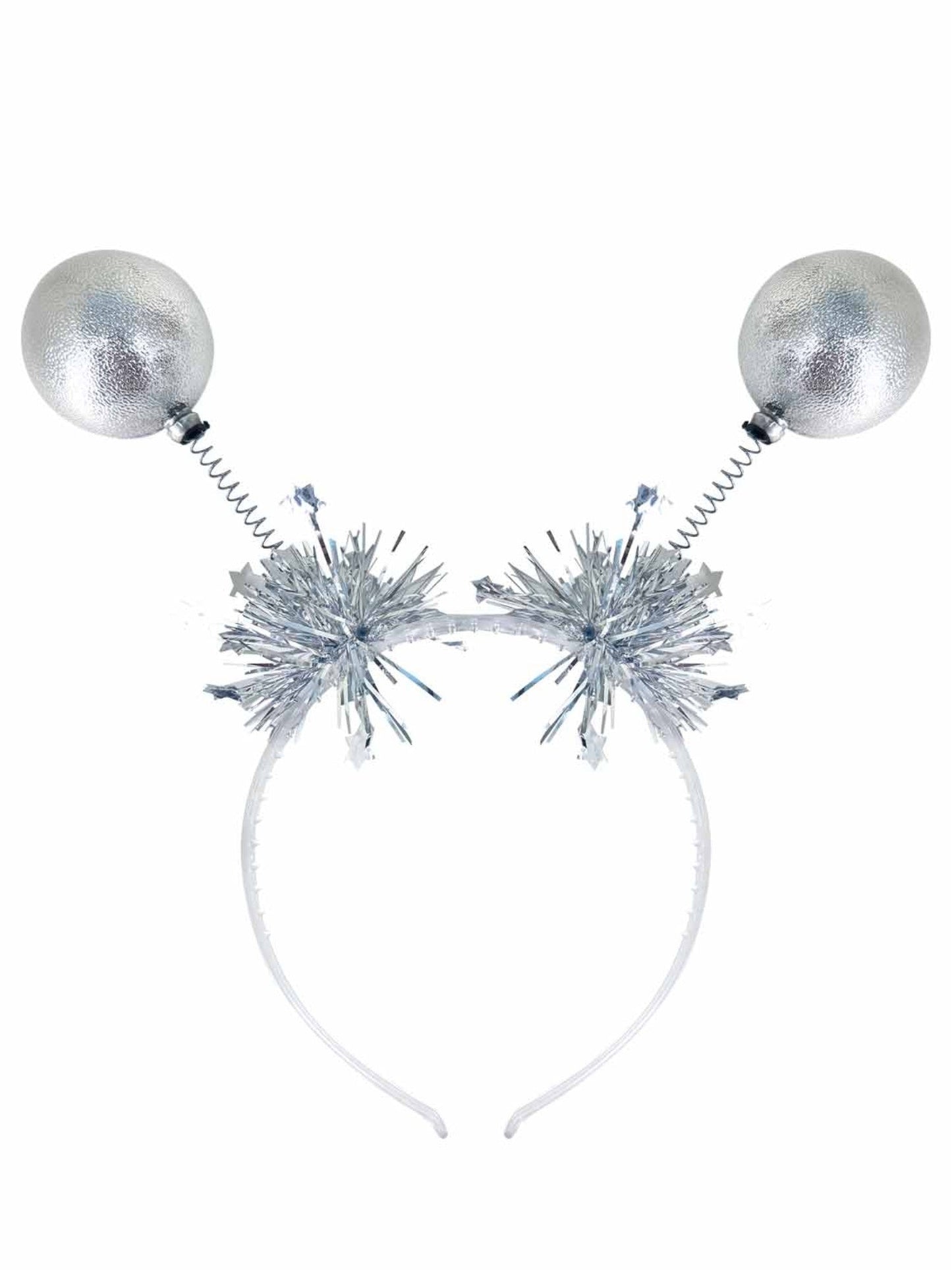 Head Boppers Metallic Fancy Dress Party Prop Photo Booth Tinsel Heapiece