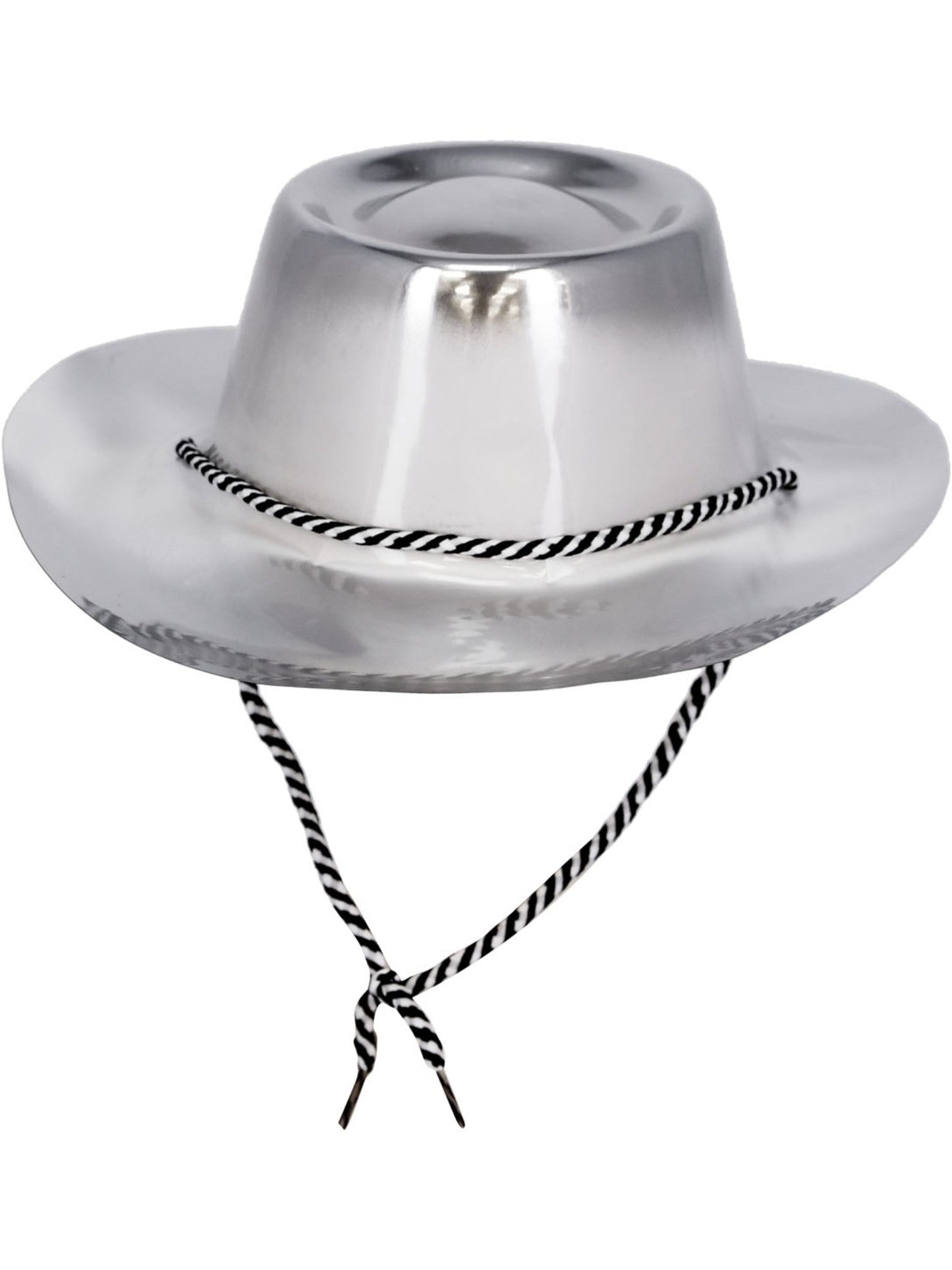 Cowboy Hat Adults Wild West Rodeo Fancy Dress Hat Western Adults Metallic