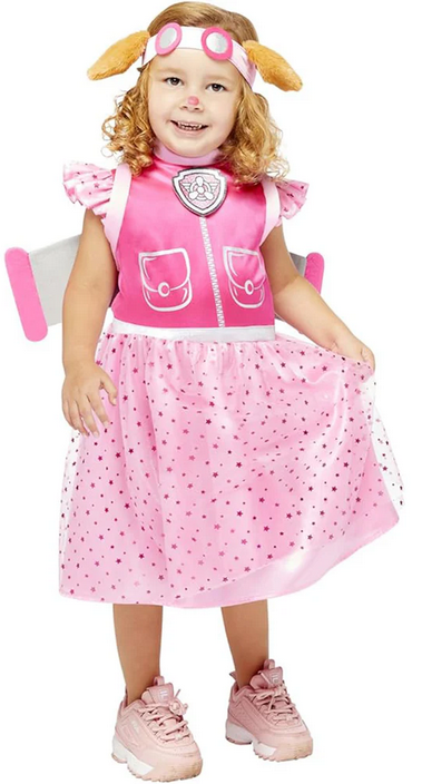 Paw Patrol Skye Costume Kids Book Day Cartoon Character Fancy Dress Age 3-6