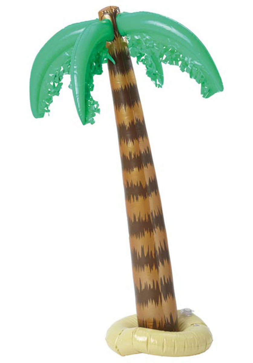 Inflatable 3ft Palm Tree Hawaiian Hula Summer Party Decoration Fancy Dress