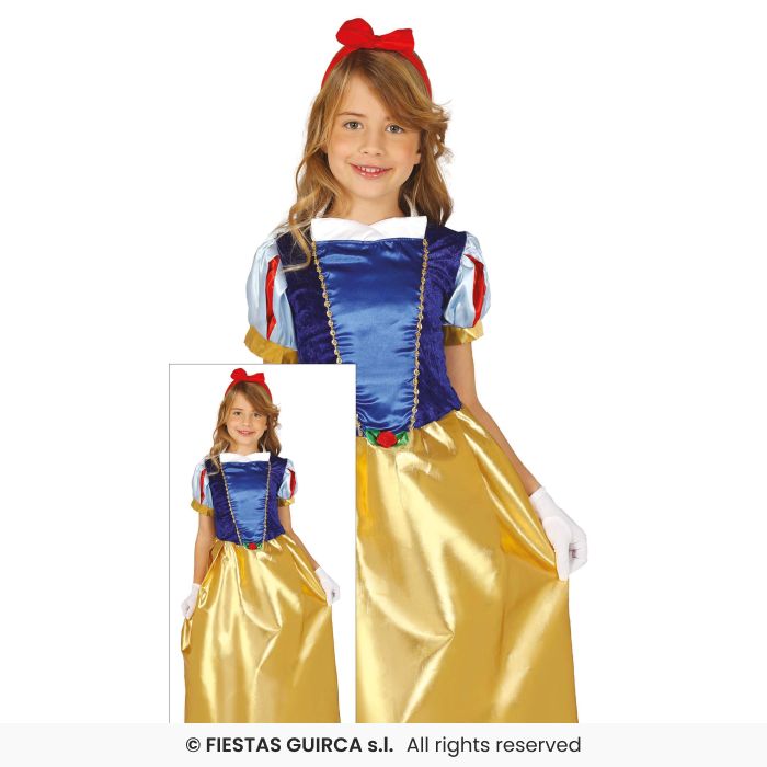Snow Princess White Fairytale Storybook Book Day Girls Fancy Dress Costume Age 3-12