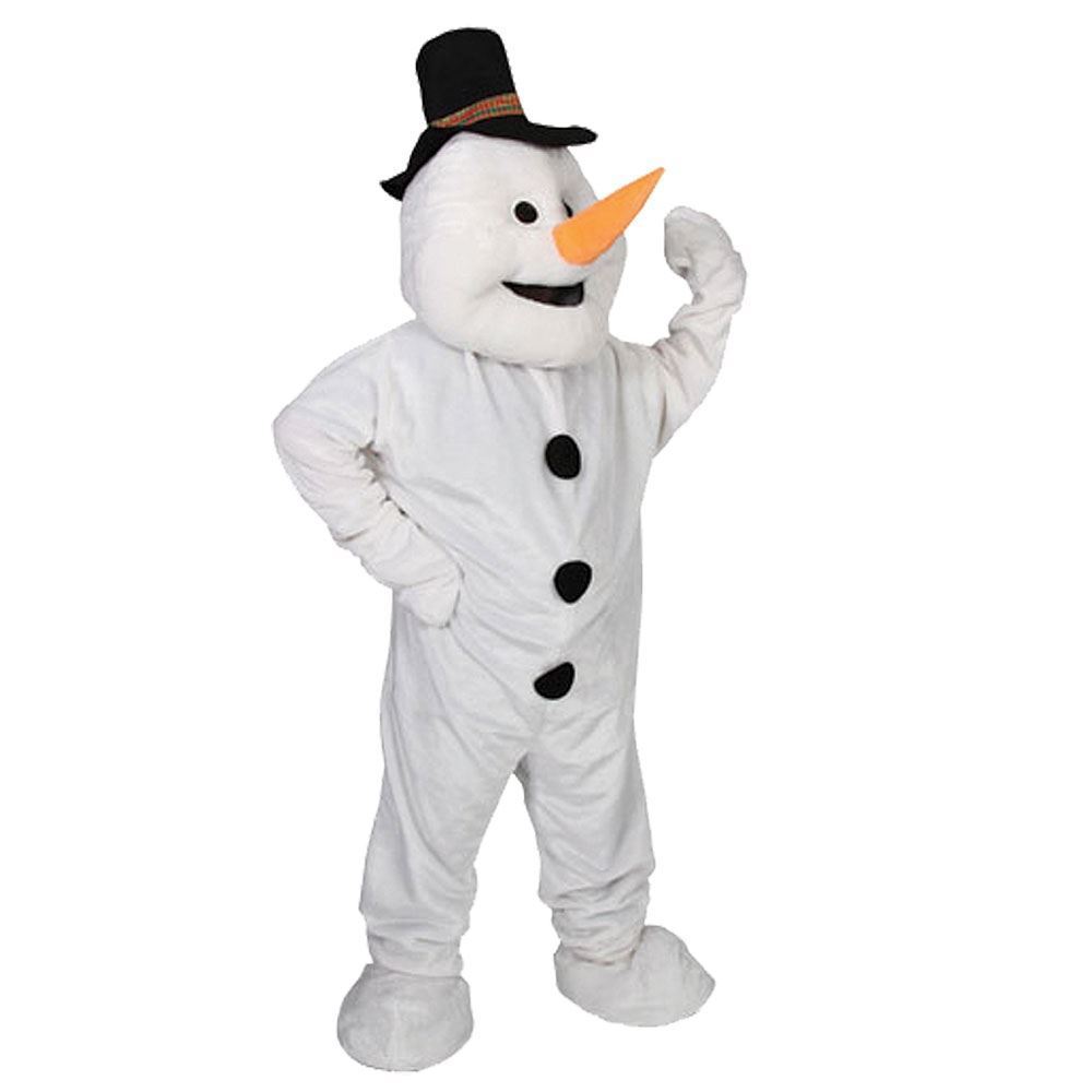 Deluxe Snowman Mascot