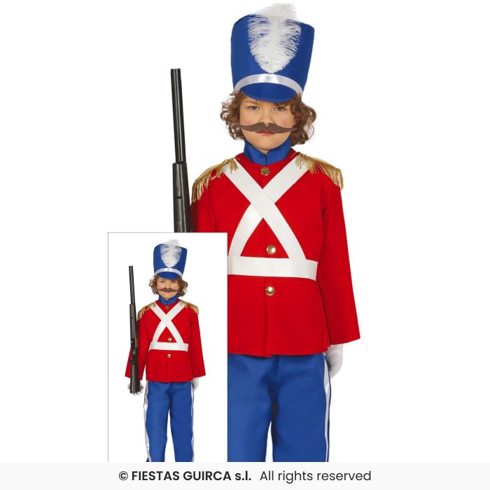 Little Soldier Fancy Dress Costume Royal Guard Kids Outfit Boys Traditional Medieval Age 3-13