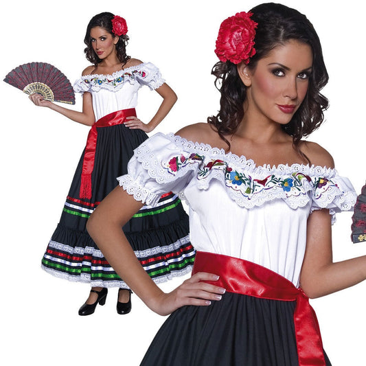 Authentic Western Sexy Senorita Costume