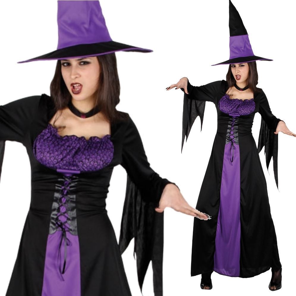 Adult Purple Spellbound Witch Costume