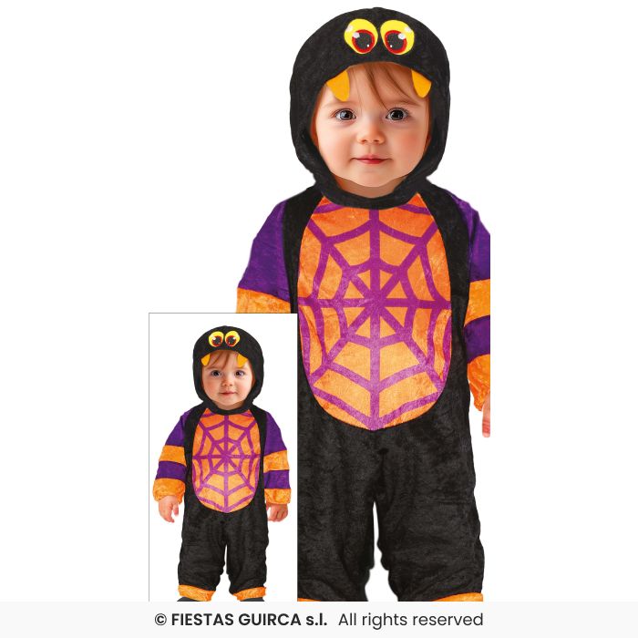 Spider Baby Costume Childrens Halloween Fancy Dress Spiders Insect Outfit Age 1-2