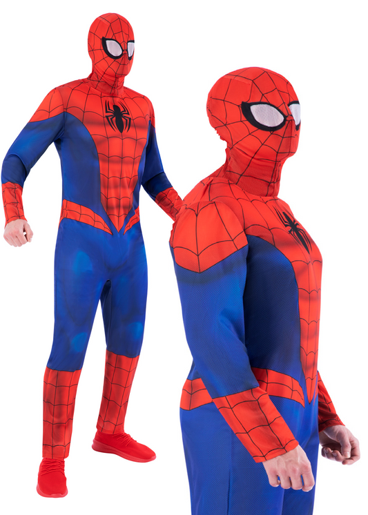 Spider-Man Adults Marvel Official Mens Spiderman Superhero Fancy Dress Costume