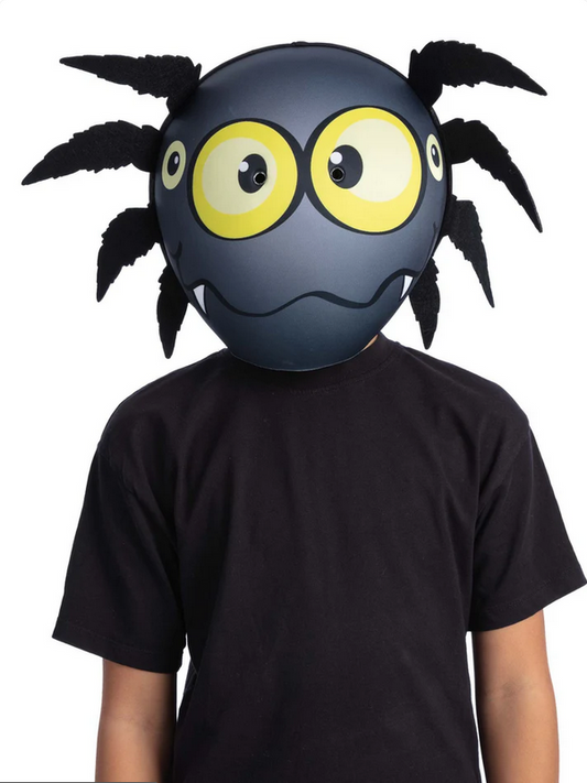 Kids Spider Mascot Head Mask Halloween Fancy Dress Mask Boys Girls