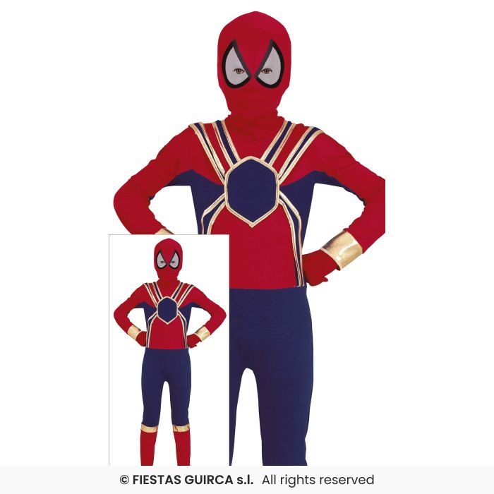 Kids Spider Boy Hero Muscle Superhero Fancy Dress Girls Padded Age 3-12