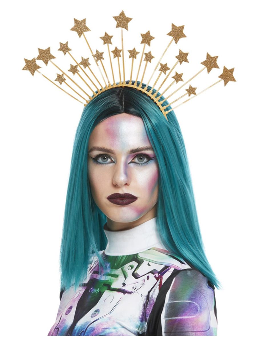 Space Headband Alien Martian Outer Space Fancy Dress Costume Prop