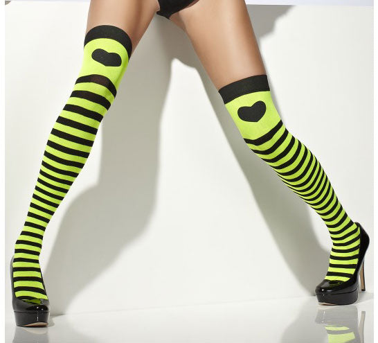 Neon Striped Hold Ups