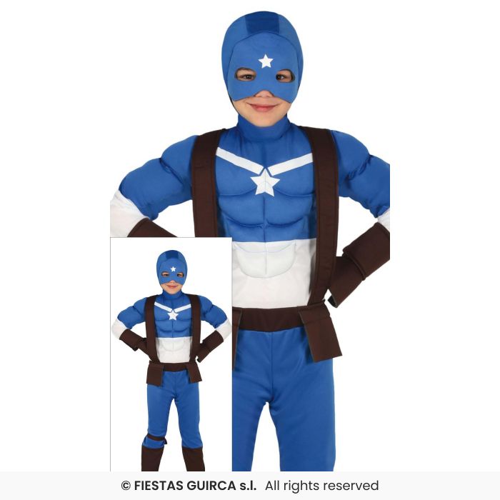 Captain Superhero Kids Book Day Movie Character Fancy Dress Costume Age 3-12