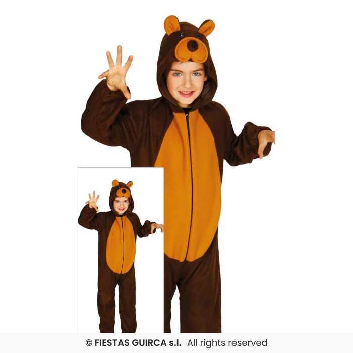 Teddy Bear Costume Kids Book Day Fairytale Fancy Dress Outfit Boys Girls Age 3-12