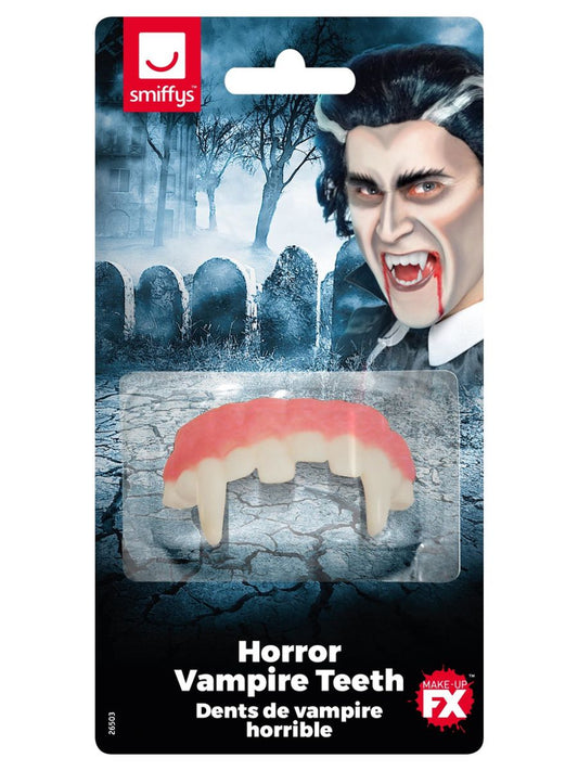 Halloween Vampire Teeth Soft Vinyl Horror Fancy Dress Accessory Fasle Teeth