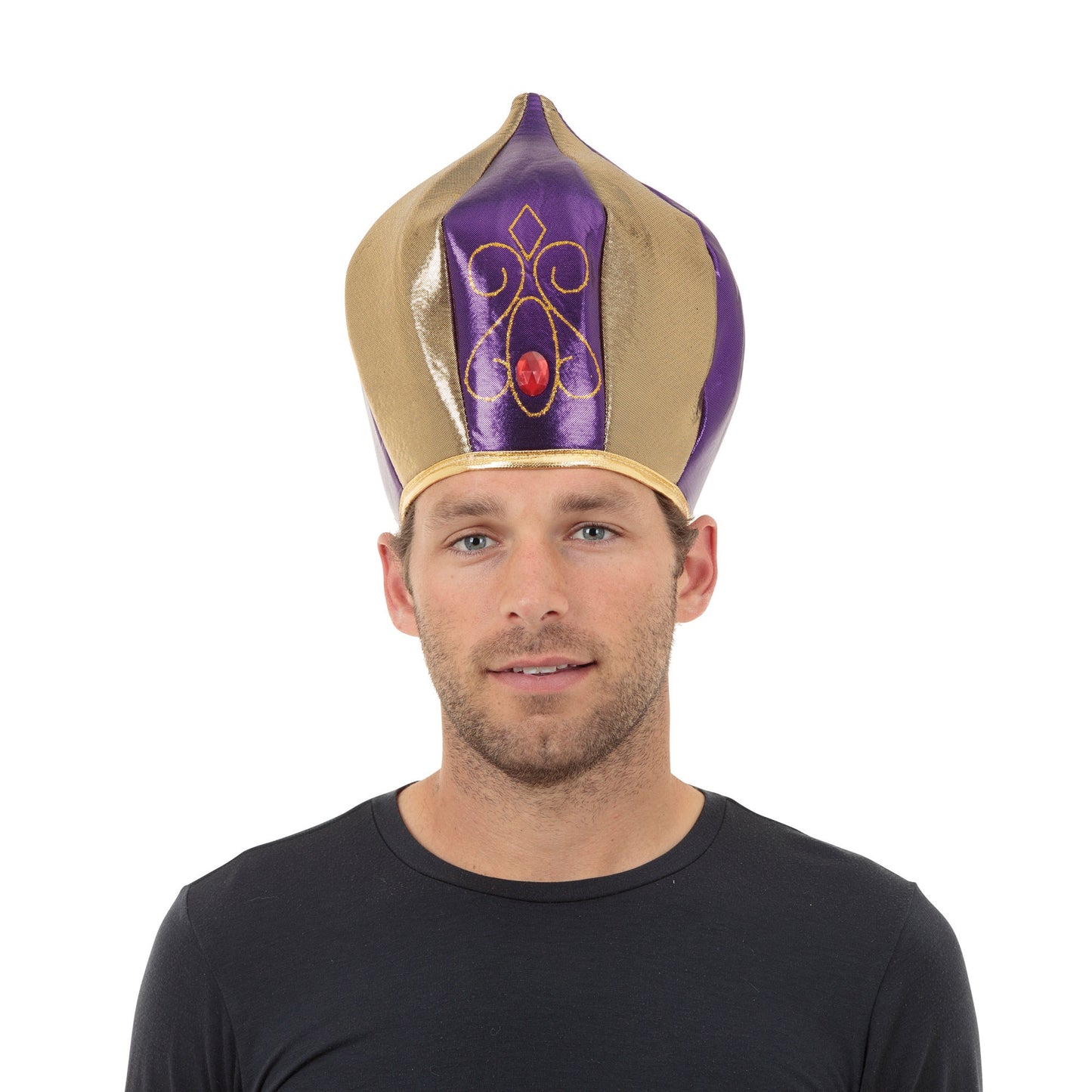 Sultan Hat Tall Purple