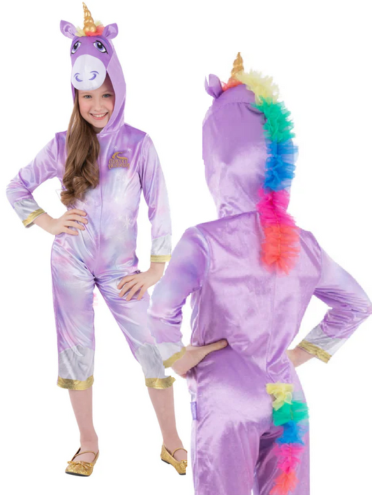 Unicorn Academy Wildstar Unicorn Costume Kids Spin Master Fancy Dress Outfit Girls