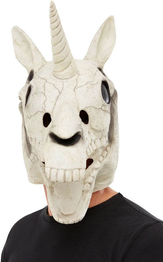 Unicorn Skull Latex Mask