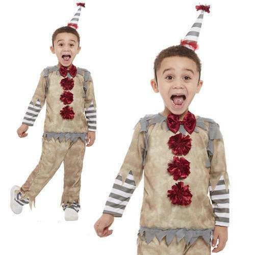 Toddlers Vintage Clown Costume