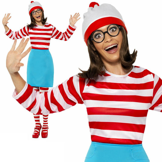 Wheres Wally ? Ladies Costume