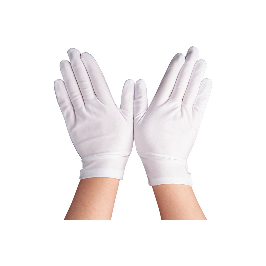 Short Ladies Gloves Showtime Flapper Burlesque Theatre Fancy Dress Gloves